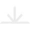 Ekena Millwork Saratoga Architectural Grade PVC Gable Bracket, 96"W x 56"H x 2"D x 6"F, 14/12 Pitch GBP096X56X0206SAR00 - alternate 5